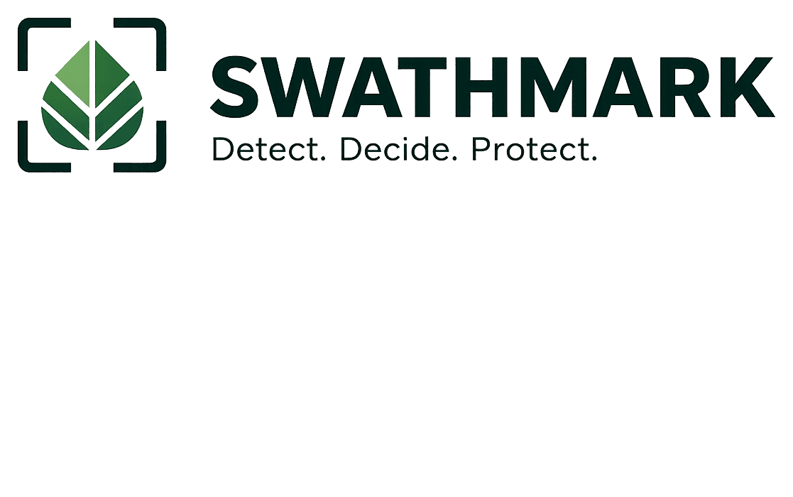 Swathmark logo — Detect. Decide. Protect.